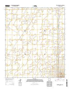 Tres Hermanos SW New Mexico Historical topographic map, 1:24000 scale, 7.5 X 7.5 Minute, Year 2013