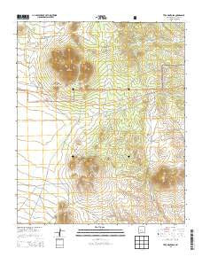 Tres Montosas New Mexico Historical topographic map, 1:24000 scale, 7.5 X 7.5 Minute, Year 2013