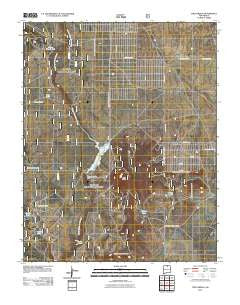 Tres Orejas New Mexico Historical topographic map, 1:24000 scale, 7.5 X 7.5 Minute, Year 2011