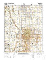 Tres Orejas New Mexico Current topographic map, 1:24000 scale, 7.5 X 7.5 Minute, Year 2013