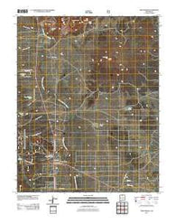 Tres Piedras New Mexico Historical topographic map, 1:24000 scale, 7.5 X 7.5 Minute, Year 2011