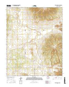 Tres Piedras NE New Mexico Current topographic map, 1:24000 scale, 7.5 X 7.5 Minute, Year 2017