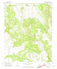 Trinchera Pass New Mexico Historical topographic map, 1:24000 scale, 7.5 X 7.5 Minute, Year 1971