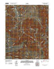 Trinchera Pass New Mexico Historical topographic map, 1:24000 scale, 7.5 X 7.5 Minute, Year 2010
