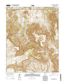 Trinchera Pass New Mexico Historical topographic map, 1:24000 scale, 7.5 X 7.5 Minute, Year 2013