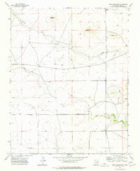 Tripod Mountain New Mexico Historical topographic map, 1:24000 scale, 7.5 X 7.5 Minute, Year 1973
