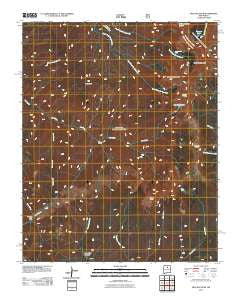 Truchas Peak New Mexico Historical topographic map, 1:24000 scale, 7.5 X 7.5 Minute, Year 2011