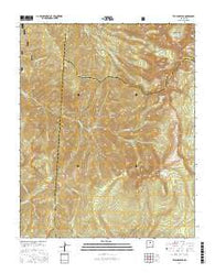 Truchas Peak New Mexico Current topographic map, 1:24000 scale, 7.5 X 7.5 Minute, Year 2017