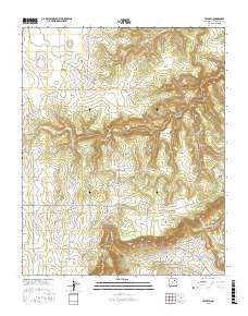 Trujillo New Mexico Current topographic map, 1:24000 scale, 7.5 X 7.5 Minute, Year 2017