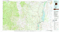 Truth or Consequences New Mexico Historical topographic map, 1:100000 scale, 30 X 60 Minute, Year 1979