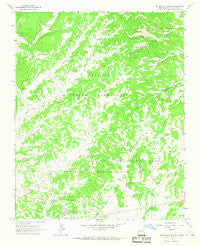 Tse Bonita School New Mexico Historical topographic map, 1:24000 scale, 7.5 X 7.5 Minute, Year 1963