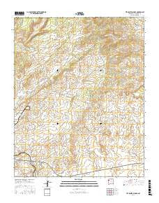 Tse Bonita School New Mexico Current topographic map, 1:24000 scale, 7.5 X 7.5 Minute, Year 2017