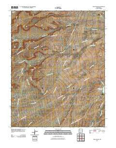 Tsin-nas-kid New Mexico Historical topographic map, 1:24000 scale, 7.5 X 7.5 Minute, Year 2010
