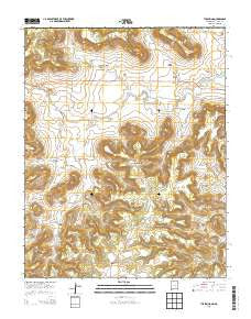 Tub Spring New Mexico Historical topographic map, 1:24000 scale, 7.5 X 7.5 Minute, Year 2013