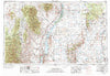 Tucson Spring New Mexico Historical topographic map, 1:250000 scale, 1 X 2 Degree, Year 1954