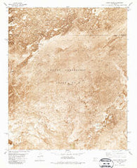 Tucson Spring New Mexico Historical topographic map, 1:24000 scale, 7.5 X 7.5 Minute, Year 1982