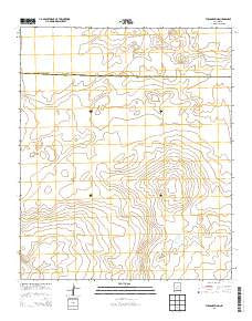 Tucson Spring New Mexico Historical topographic map, 1:24000 scale, 7.5 X 7.5 Minute, Year 2013