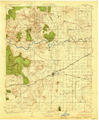 Tucumcari New Mexico Historical topographic map, 1:125000 scale, 30 X 30 Minute, Year 1930