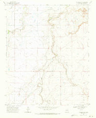 Tucumcari SE New Mexico Historical topographic map, 1:24000 scale, 7.5 X 7.5 Minute, Year 1968