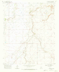 Tucumcari SE New Mexico Historical topographic map, 1:24000 scale, 7.5 X 7.5 Minute, Year 1968