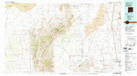 Tularosa New Mexico Historical topographic map, 1:100000 scale, 30 X 60 Minute, Year 1981