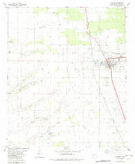 Tularosa New Mexico Historical topographic map, 1:24000 scale, 7.5 X 7.5 Minute, Year 1982