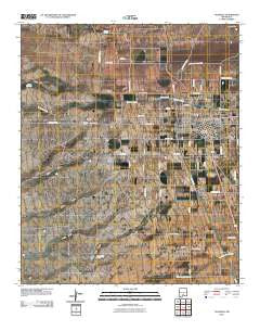Tularosa New Mexico Historical topographic map, 1:24000 scale, 7.5 X 7.5 Minute, Year 2010