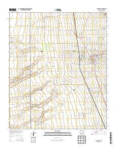 Tularosa New Mexico Historical topographic map, 1:24000 scale, 7.5 X 7.5 Minute, Year 2013