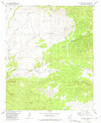 Tularosa Canyon New Mexico Historical topographic map, 1:24000 scale, 7.5 X 7.5 Minute, Year 1981