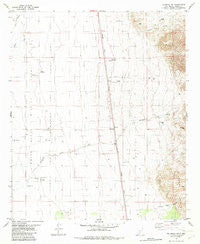 Tularosa NE New Mexico Historical topographic map, 1:24000 scale, 7.5 X 7.5 Minute, Year 1982