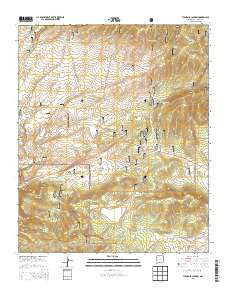 Tularosa Canyon New Mexico Historical topographic map, 1:24000 scale, 7.5 X 7.5 Minute, Year 2013