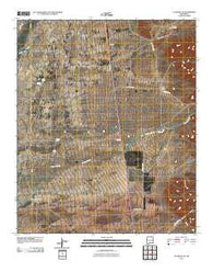 Tularosa NE New Mexico Historical topographic map, 1:24000 scale, 7.5 X 7.5 Minute, Year 2010
