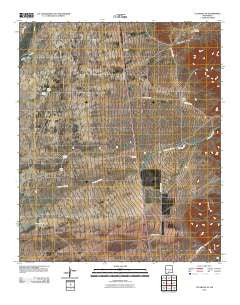 Tularosa NE New Mexico Historical topographic map, 1:24000 scale, 7.5 X 7.5 Minute, Year 2010