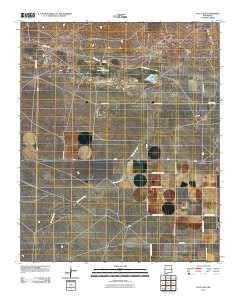 Tule Lake New Mexico Historical topographic map, 1:24000 scale, 7.5 X 7.5 Minute, Year 2010