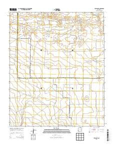 Tule Lake New Mexico Historical topographic map, 1:24000 scale, 7.5 X 7.5 Minute, Year 2013