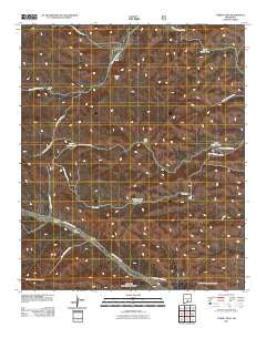 Turkey Peak New Mexico Historical topographic map, 1:24000 scale, 7.5 X 7.5 Minute, Year 2011