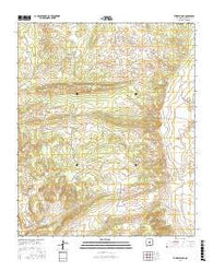 Turkey Ridge New Mexico Current topographic map, 1:24000 scale, 7.5 X 7.5 Minute, Year 2017