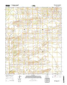 Turkey Ridge NE New Mexico Historical topographic map, 1:24000 scale, 7.5 X 7.5 Minute, Year 2013