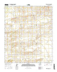 Turkey Ridge NE New Mexico Current topographic map, 1:24000 scale, 7.5 X 7.5 Minute, Year 2017