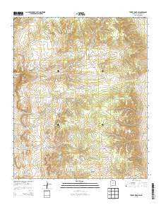 Turkey Ridge SW New Mexico Historical topographic map, 1:24000 scale, 7.5 X 7.5 Minute, Year 2013