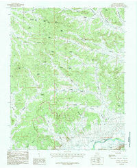 Turley New Mexico Historical topographic map, 1:24000 scale, 7.5 X 7.5 Minute, Year 1985