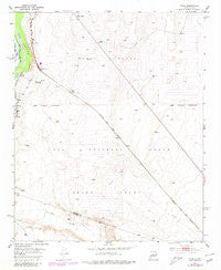 Turn New Mexico Historical topographic map, 1:24000 scale, 7.5 X 7.5 Minute, Year 1952