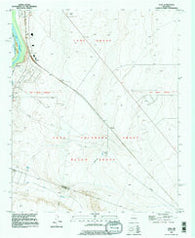 Turn New Mexico Historical topographic map, 1:24000 scale, 7.5 X 7.5 Minute, Year 1991