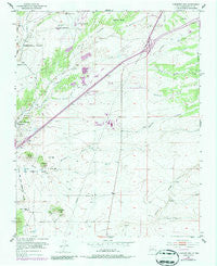 Turquoise Hill New Mexico Historical topographic map, 1:24000 scale, 7.5 X 7.5 Minute, Year 1951