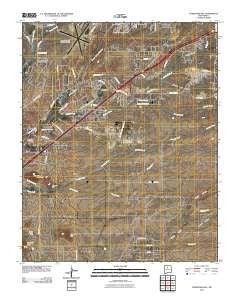 Turquoise Hill New Mexico Historical topographic map, 1:24000 scale, 7.5 X 7.5 Minute, Year 2010