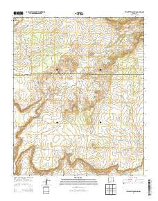 Twentytwo Spring New Mexico Historical topographic map, 1:24000 scale, 7.5 X 7.5 Minute, Year 2013