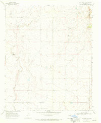 Twin Mesa NW New Mexico Historical topographic map, 1:24000 scale, 7.5 X 7.5 Minute, Year 1968