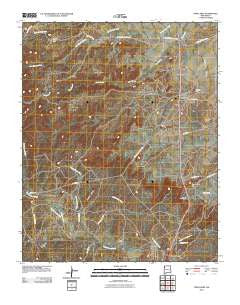 Twin Lakes New Mexico Historical topographic map, 1:24000 scale, 7.5 X 7.5 Minute, Year 2010