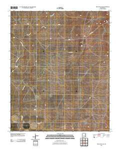 Twin Mesa NW New Mexico Historical topographic map, 1:24000 scale, 7.5 X 7.5 Minute, Year 2010