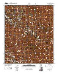 Twin Sisters New Mexico Historical topographic map, 1:24000 scale, 7.5 X 7.5 Minute, Year 2011